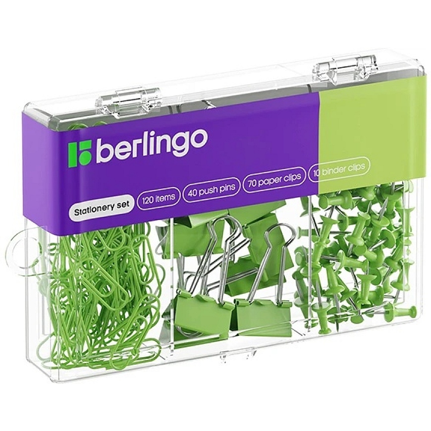 Berlingo Biroja komplekts, klipši un adatu