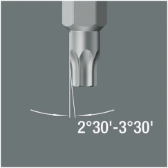 WERA 867/1 Z TORX W TX15x25mm Screwdriver Bit