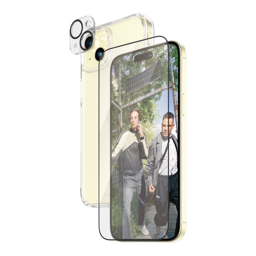 PanzerGlass ® 3-in-1 Bundle iPhone 15