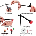 Lean Drip Irrigation Kit 55 m + 15 m 386 pcs.