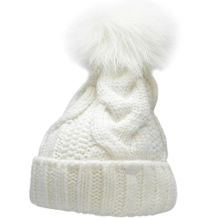 Men's hat 4F white H4Z22 CAD010 11S (S)