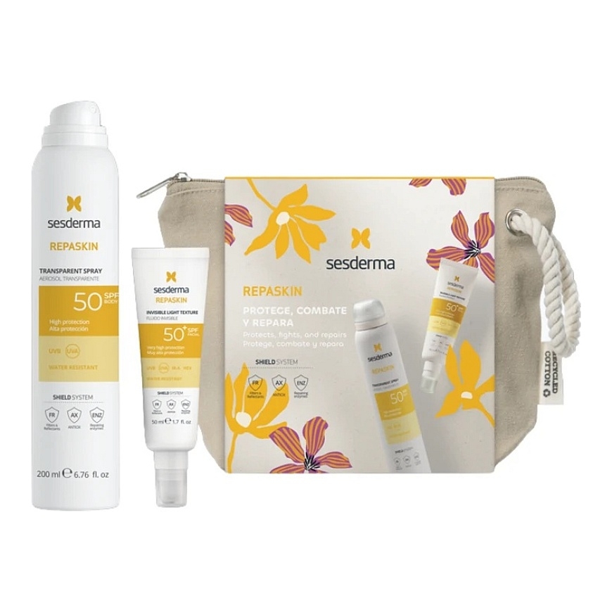 SESDERMA REPASKIN Set (protective fluid 50 ml + protective spray 200 ml)