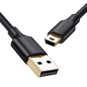 Ugreen US132 USB кабель USB 2.0 2 m USB A Mini-USB B 0,48 Gbit/s Черный Ugreen US132 USB кабель USB 2.0 2 m USB A Mini-USB B 0,48 Gbit/s Черный