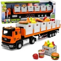 Lean Toys Kuormatraktori kuorma-autolla 1:40 Lean Toys Kuormatraktori kuorma-autolla 1:40