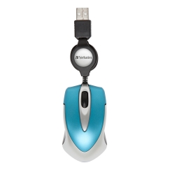 Verbatim Go Mini hiir Kontor Mõlemakäeline USB tüüp A Optiline 1000 DPI