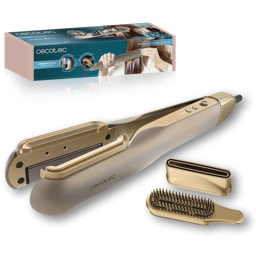 Cecotec AirLisse 2w1 ForceDry Šampanas – 2