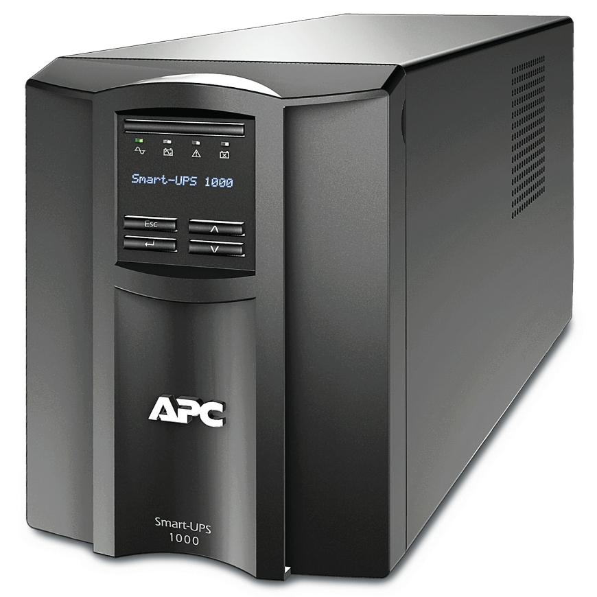 APC SMT1000IC UPS-virtalähde Linjainteraktiivinen 1 kVA 700 W 8 AC-pistorasia(a)