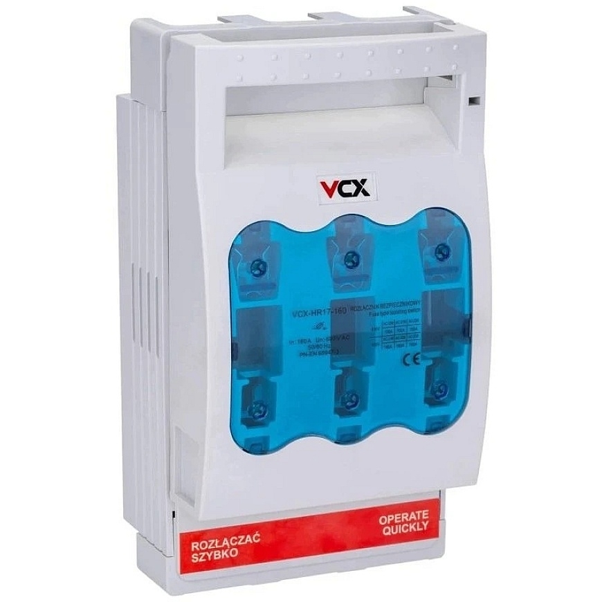 VCX Drošības slēdzis VCX-HR17-160 3P 160A
