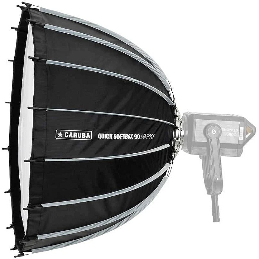Lighting Equipment - Caruba Quick Softbox Mark II 90cm with Diffusers – 2