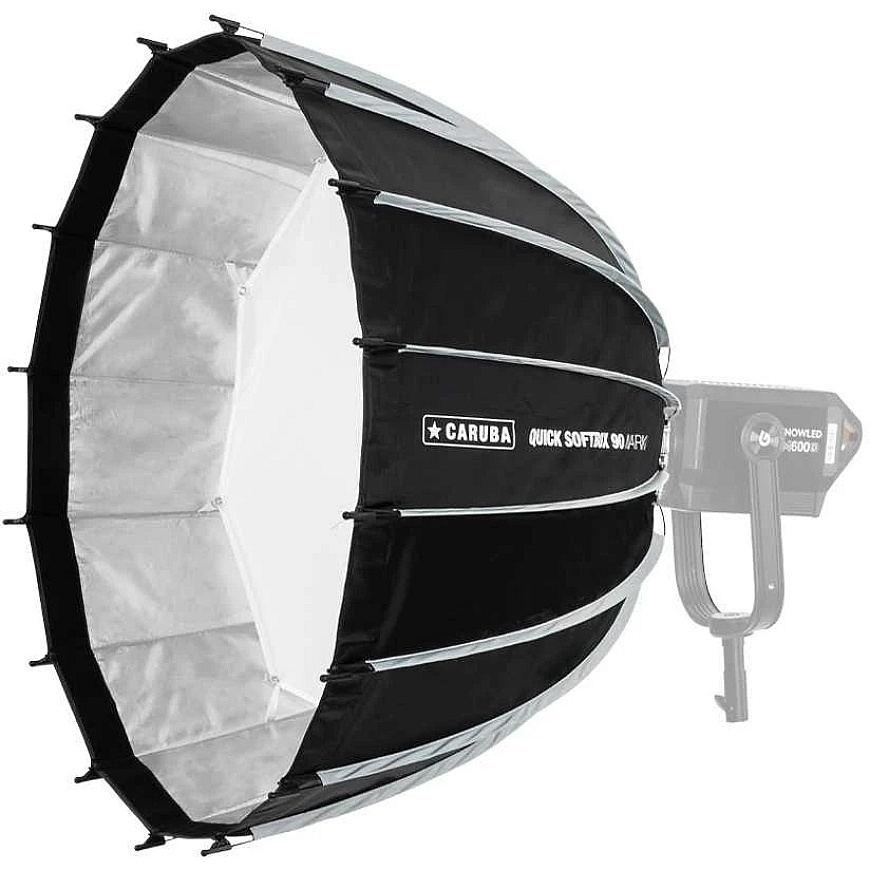 Valaistuslaitteet - Caruba Quick Softbox Mark II 90cm diffuusoreilla – 3