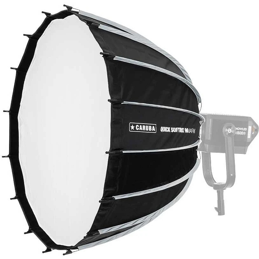Valaistuslaitteet - Caruba Quick Softbox Mark II 90cm diffuusoreilla – 4