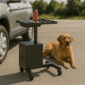 Spacetronik Workshop Trolley with Key Lockable Cabinet SPC141