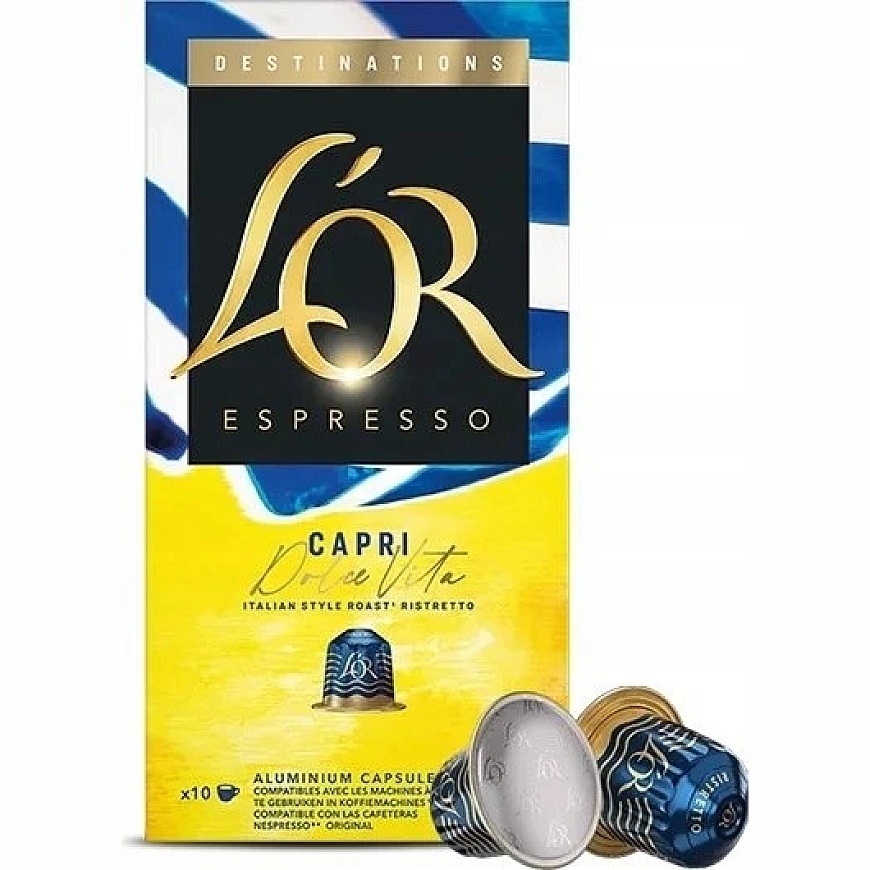 L`OR Kafijas kapsulas L`OR CAPRI, 10