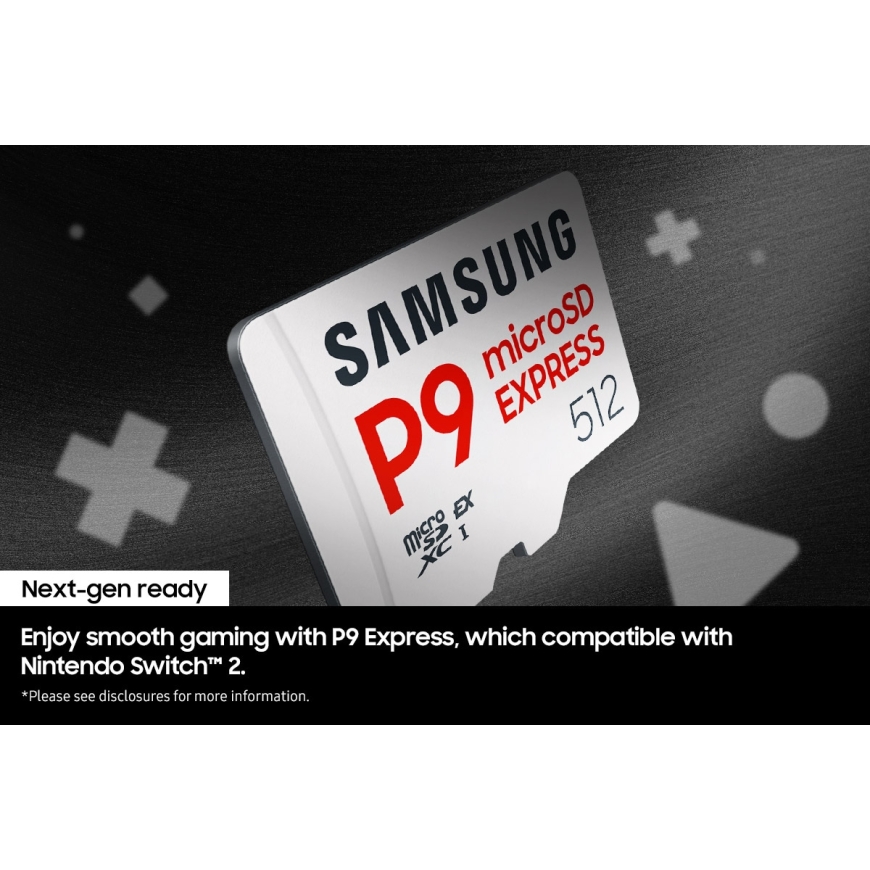 Samsung P9 Express, microSD Express Card – 4