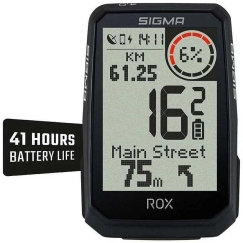 Dviračio kompiuteris SIGMA ROX 4.0 Endurance GPS Juodas HR rinkinys