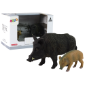 Lean Cars Figurine Set Boar with Young Boar Lean Cars Figurine Set Boar with Young Boar