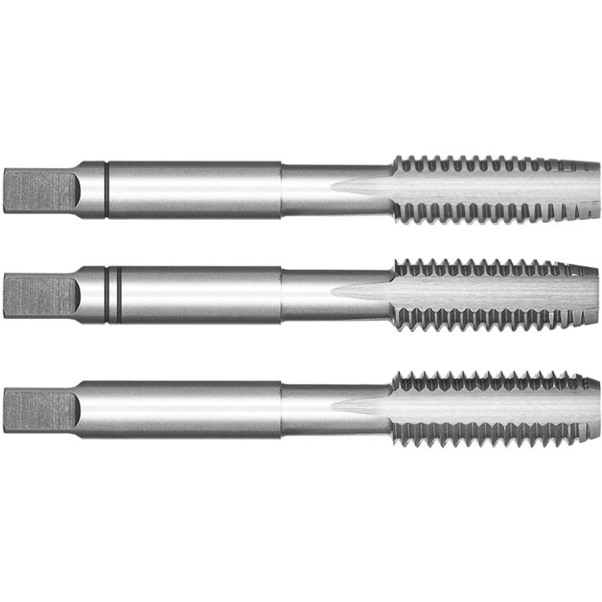 Thread Taps - M12 size, HSS M2, 3 pcs. – 2
