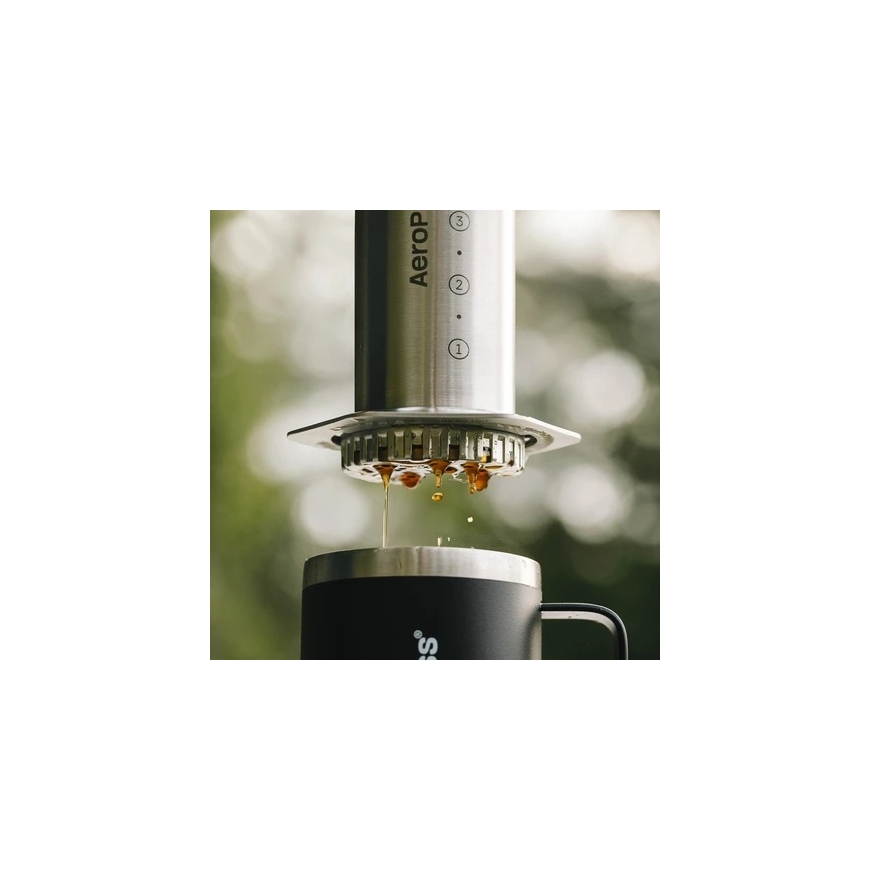 Aeropress - Steel Sidabrinis – 2