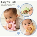 MOMCOZY SILICON TOY FOR INFANTS, BLUE