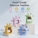 MOMCOZY SILICON TOY FOR INFANTS, BLUE