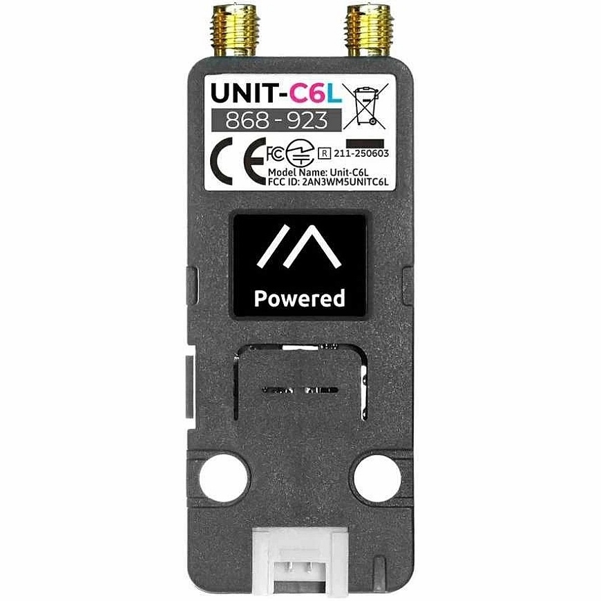 Seeed Studio Device C6L – LoRa module for Meshtastic – SX1262, ESP32-C6 – M5Stack U202 – 3