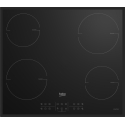 Beko HII64205MTB hob Black Built-in 58 cm Zone induction hob 4 zone(s)
