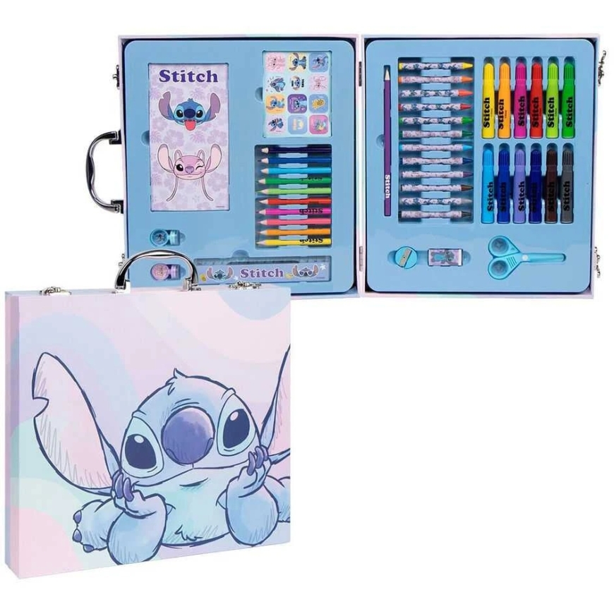 CERDÁ Disney Stitch piešimo priemonių dėklas – 3