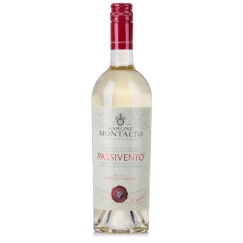 Wine BARONE MONTALTO PASSIVENTO BIANCO 12.5%, white, dry, 0.75 l