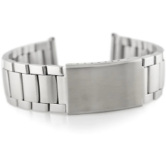 Inny Bracelet 614S - HQ plienas - sudraba krāsā - 22mm