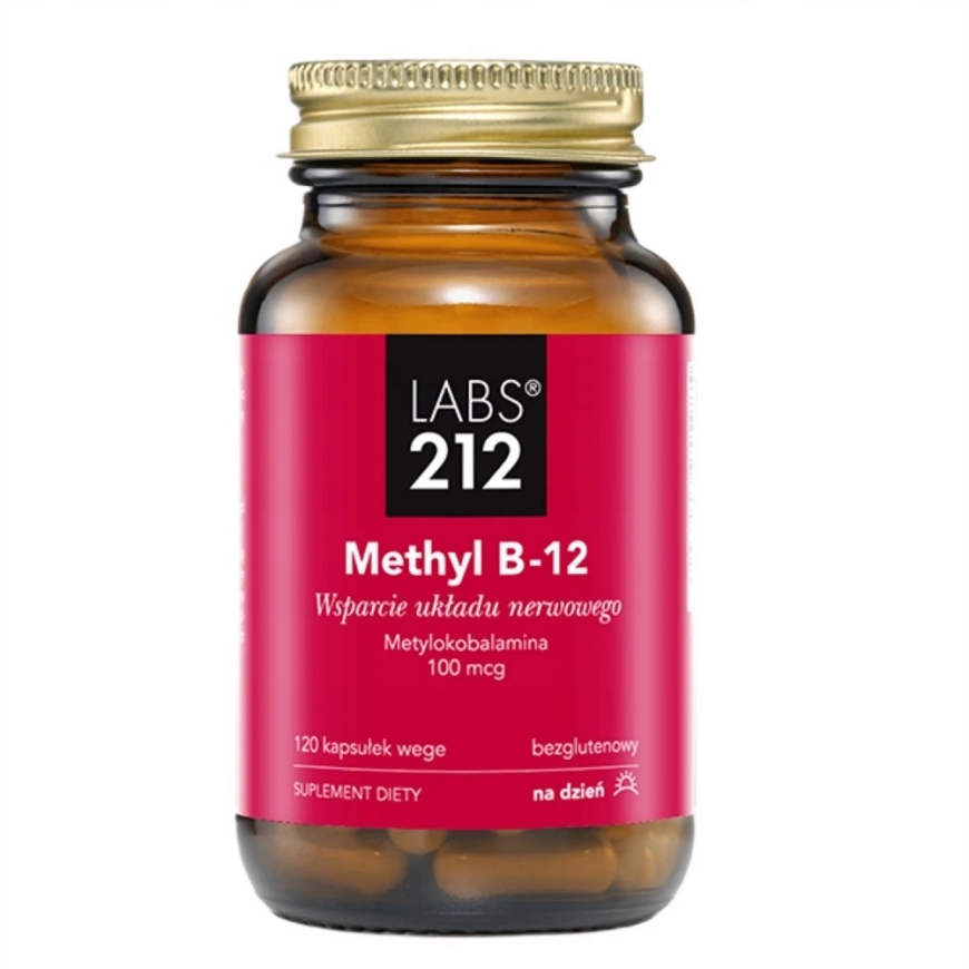 Labs212 Methyl B-12 uztura bagātinātājs 120