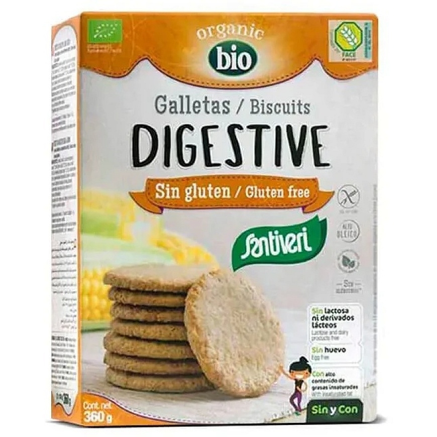 Santiveri gremošanas cepumi bez glutēna 360g