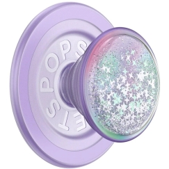 Popsockets Tidepool Squishy Unicorn Magic MagSafe phone holder and stand light violet