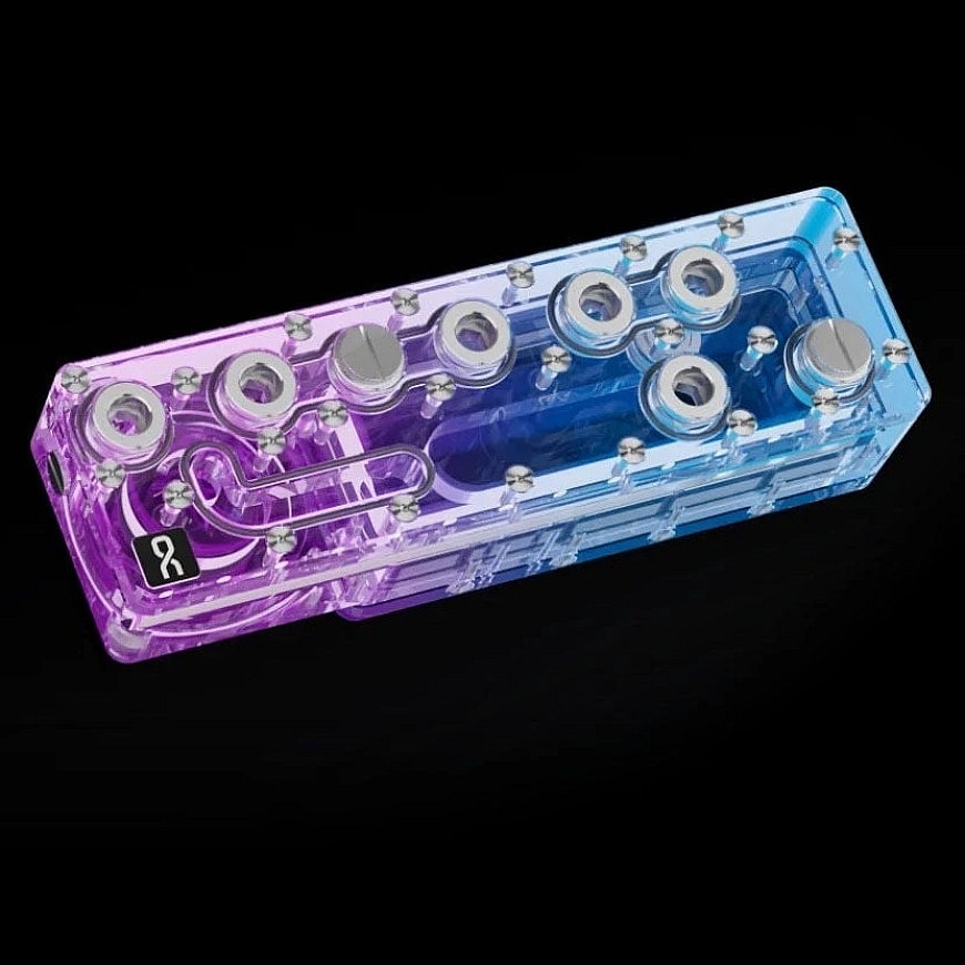 „Alphacool Core Distroplate 240 XS D5/DDC“, ARGB, akrilas – 3