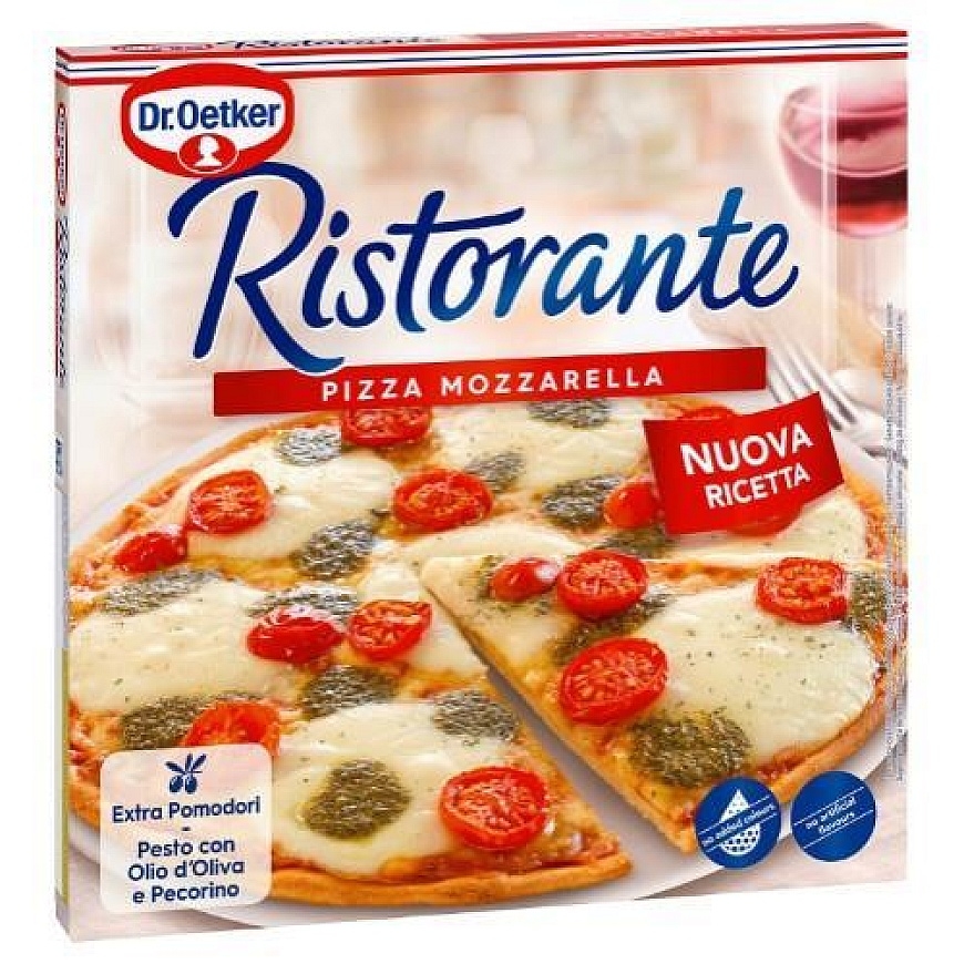 Pakastepitsa RISTORANTE Mozzarella, 355 g