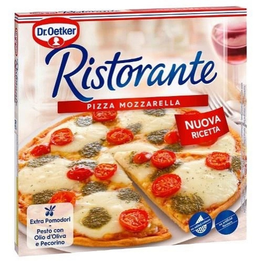 Frozen pizza RISTORANTE Mozzarella, 355 g – 2