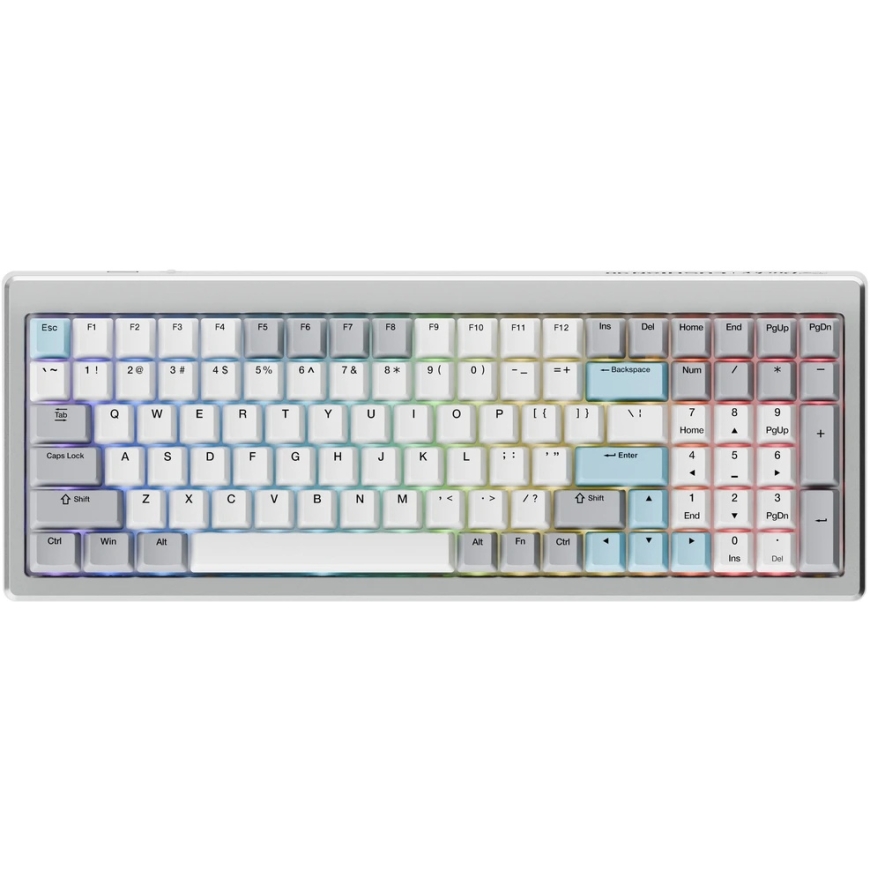 Ducky Cushion 98 Klaviatūra spēlēm, 96%