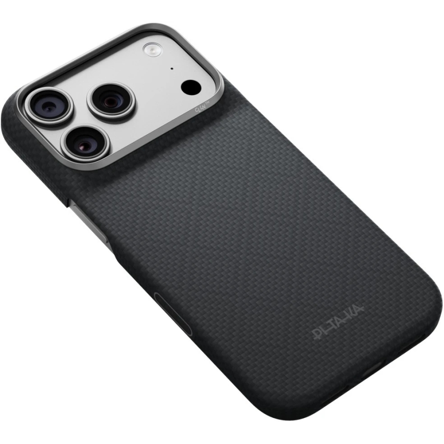 PITAKA Edge Argyle MagSafe Case for iPhone 18 Pro / 17 Pro, basalt black – 4