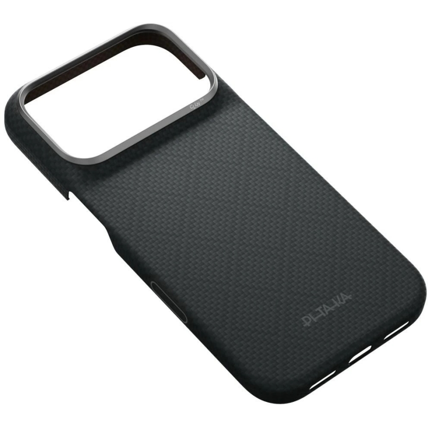 PITAKA Edge Argyle MagSafe Case for iPhone 18 Pro / 17 Pro, basalt black – 5