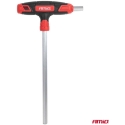 HEX (imbus) key set with T-shaped handle, 8 pcs. AMIO-04826 HEX (imbus) key set with T-shaped handle, 8 pcs. AMIO-04826