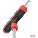 HEX (imbus) key set with T-shaped handle, 8 pcs. AMIO-04826 HEX (imbus) key set with T-shaped handle, 8 pcs. AMIO-04826