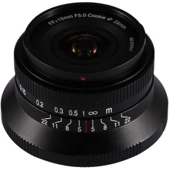 Camera - Laowa 15mm f/5 Cookie FF Auto Aperture 110° Black