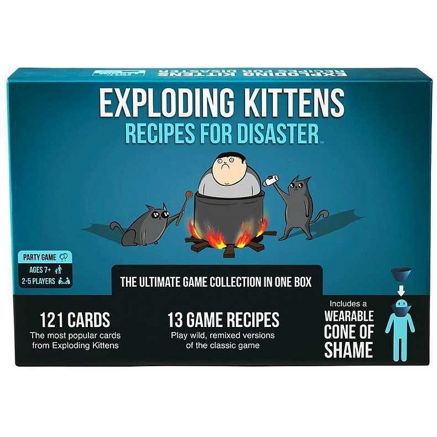 Asmodee Взрывающиеся котята: Рецепты для катастрофы