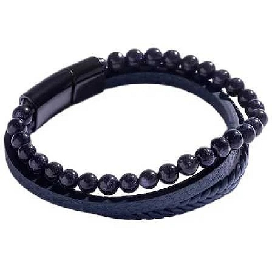 Marc Malone Nesenstanti Triguba Men's Bracelet MCGB5036