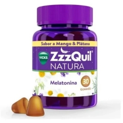 Vicks Zzzquil Natura melatoniin mangos ja banaani maitsega 30 tk