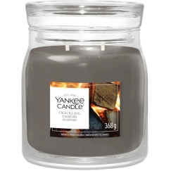 Yankee Candle Yankee Home Vidējā svece CRACKLING EMBERS YANKEE