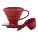 Hario V60-01 Ceramic Coffee Dripper Red Hario V60-01 Ceramic Coffee Dripper Red