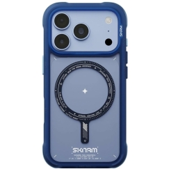 Dēklis Skinarma Avion MagSafe iPhone 18 Pro / 17 Pro, zilā krāsā