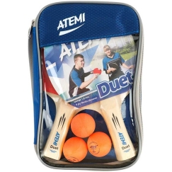 Atemi Duet 2 lauamängu komplekt, 2 reketti, 3 palli