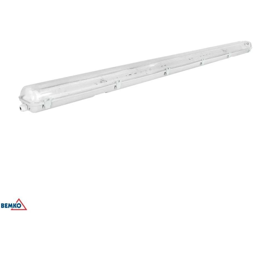 Bemko Linear Light Fixture EMPTY OHT, 2xT8, 150cm, IP65