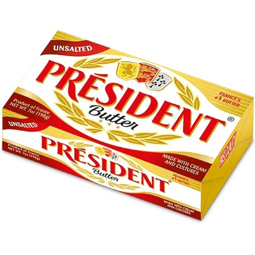 Масло PRESIDENT, 82%, 200 г